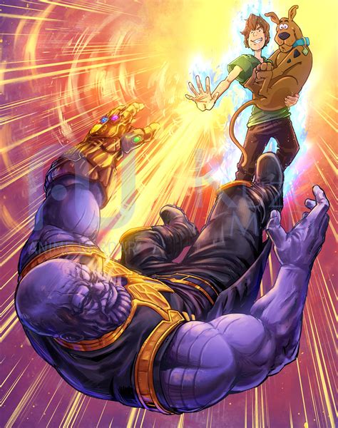 Shaggy vs. Thanos.